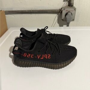 Yeezy women Black and Red Sneakers